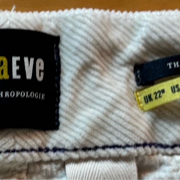 Anthropologie Maeve Colette cord corduroy crop pants 16 - Picture 10 of 10